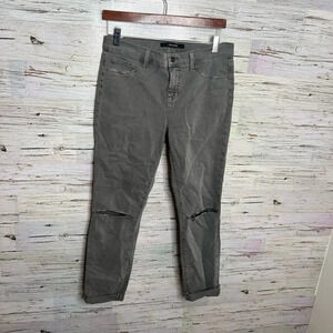 J. Brand Skinny Leg  Gray Silver Fox Jeans size 29